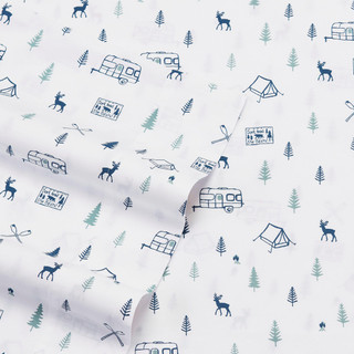 Thumbnail 5: Eddie Bauer Eddie Bauer Campout Sheet Set 