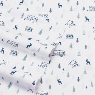 Thumbnail 6: Eddie Bauer Eddie Bauer Campout Sheet Set 