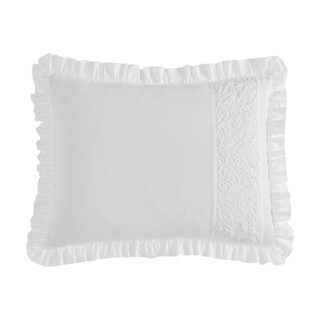 Thumbnail 7: Laura Ashley Laura Ashley Eyelet Ruffle Comforter & Sham Set 