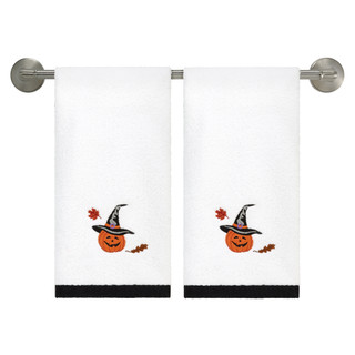 Thumbnail 1: Avanti Avanti Pumpkin Patch Halloween Hand Towels Set of 2 