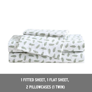 Thumbnail 3: Eddie Bauer Eddie Bauer Laurel Leaves Sheet Set 
