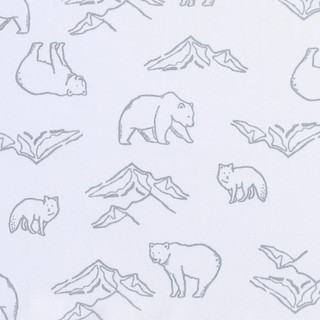 Thumbnail 6: Eddie Bauer Eddie Bauer Smokey Bear Camp Sheet Set 