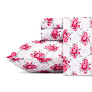 Thumbnail 1: Betsey Johnson Betsey Johnson Skull Rose Trellis Sheet Set 