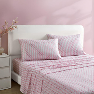Thumbnail 1: Betsey Johnson Betsey Johnson Wonderland Stripe Sheet Set 