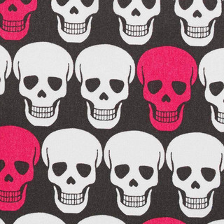 Thumbnail 6: Betsey Johnson Betsey Johnson Skulls Sheet Set 