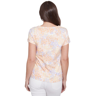 Thumbnail 2: Hearts of Palm Hearts of Palm Womens Short Sleeve Strap Neck Top 
