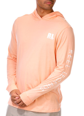 Thumbnail 1: REEL LEGENDS Reel Legends Mens Seabreeze Cotton Hoodie 