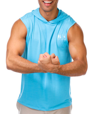 Thumbnail 7: REEL LEGENDS Reel Legends Men's Sleeveless Seaside Reel Chill Tank Hoodie 