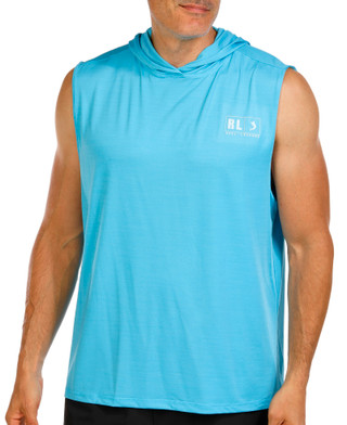 Thumbnail 2: REEL LEGENDS Reel Legends Men's Sleeveless Seaside Reel Chill Tank Hoodie 