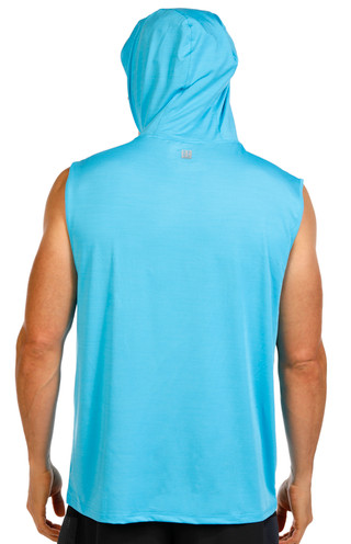 Thumbnail 4: REEL LEGENDS Reel Legends Men's Sleeveless Seaside Reel Chill Tank Hoodie 