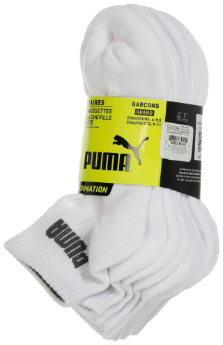 Thumbnail 2: Puma Puma Boys 6 Pk High Quarter Crew Training Socks 