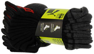 Thumbnail 5: Puma Puma Boys 6 Pk High Quarter Crew Training Socks 