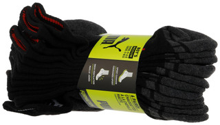 Thumbnail 6: Puma Puma Boys 6 Pk High Quarter Crew Training Socks 