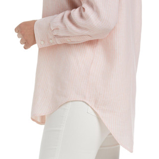 Thumbnail 3: Rafaella Rafaella Petite Easy Linen Long Sleeve Button-Down Shirt 