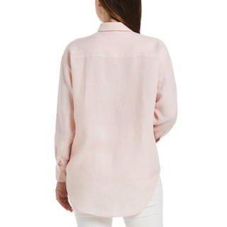 Thumbnail 2: Rafaella Rafaella Petite Easy Linen Long Sleeve Button-Down Shirt 