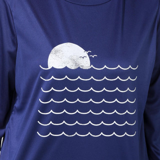 Thumbnail 5: Mountain And Isles Mountain & Isles Womens Outdoor Waves Long Sleeve Top 