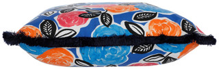 Thumbnail 3: TerraSol Terrasol 18x18in. Floral Decorative Pillow 