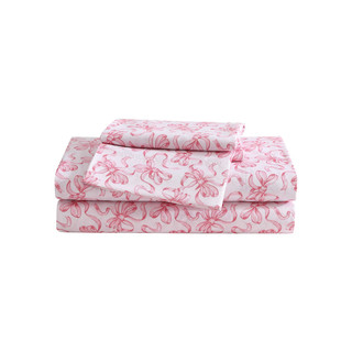 Thumbnail 2: Betsey Johnson Betsey Johnson Ballet Bows Twin Sheet Set 