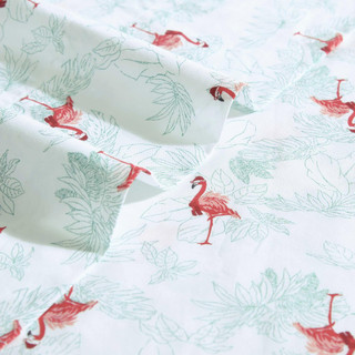 Thumbnail 3: Tommy Bahama Tommy Bahama Flamingo Santa Cotton Percale Sheet Set 