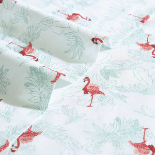 Thumbnail 3: Tommy Bahama Tommy Bahama Flamingo Santa Cotton Percale Sheet Set 