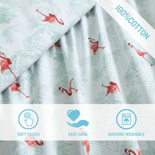 Thumbnail 17: Tommy Bahama Tommy Bahama Flamingo Santa Cotton Percale Sheet Set 
