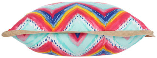 Thumbnail 3: TerraSol Terrasol 18 in Stripe Outdoor Decorative Pillow 