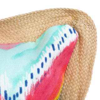 Thumbnail 2: TerraSol Terrasol 18 in Stripe Outdoor Decorative Pillow 
