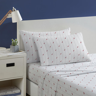 Thumbnail 1: Nautica Nautica Audley Stripe Sheet Set 