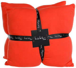 Thumbnail 1: Nicole Miller Nicole Miller 22x22 2 Pk Bryton Decorative Pillow Set 