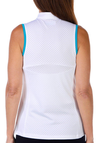 Thumbnail 3: PGA TOUR PGA TOUR Womens Textured Sleeveless Top 