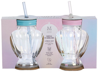 Thumbnail 1: MEDICI Medici 2 Pk Clear Glass Shell Tumbler 