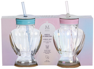 Thumbnail 1: MEDICI Medici 2 Pk Clear Glass Shell Tumbler 
