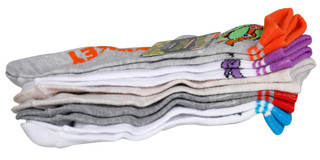 Thumbnail 3: Ninja Turtles Mutant Ninja Turtles 5 Pk Crew Socks 