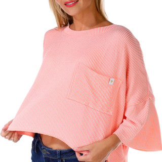 Thumbnail 2: SIMPLY SOUTHERN Simply Southern Juniors Ribbed Pocket Tee Top 