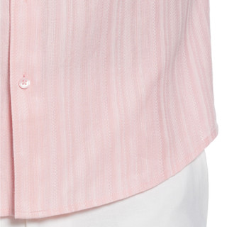 Thumbnail 4: Cubavera Cubavera Men's Linen Blend Dobby Short Sleeve Buttoned Shirt 