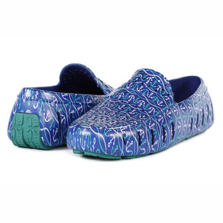 Thumbnail 1: BLUE NAUTICAL ANCHOR/TEAL