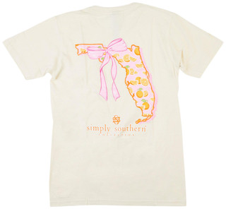Thumbnail 2: SIMPLY SOUTHERN Simply Southern Florida State Oranges Girls T Shirt 