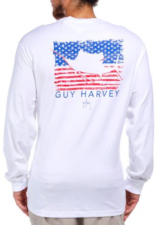 Thumbnail 1: Guy Harvey Guy Harvey Men's Long Sleeve Glory Sail T-Shirt 