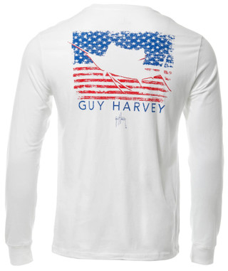 Thumbnail 2: Guy Harvey Guy Harvey Men's Long Sleeve Glory Sail T-Shirt 