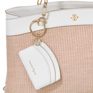 Thumbnail 2: Nanette Lepore Nanette Lapore Pebbled Leather Satchel Handbag 