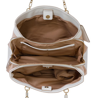 Thumbnail 5: Nanette Lepore Nanette Lapore Pebbled Leather Satchel Handbag 