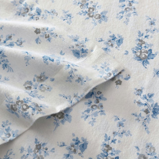 Thumbnail 4: Laura Ashley Laura Ashley Audrey Cotton Flannel Sheet Set 