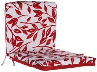 Thumbnail 1: OUTDOOR DECOR Outdoor Decor High Back Floral Seat Cushion 