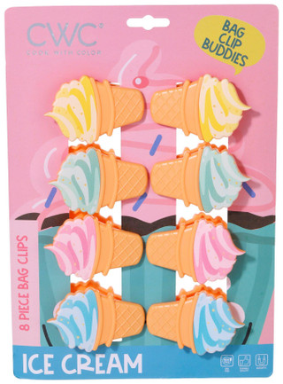 Thumbnail 1: CWC CWC 8 Pk Ice Cream Bag Clips 