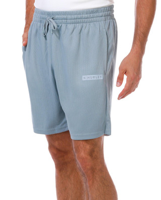 Thumbnail 4: Fun Socks Hurley Mens Bootcamp Block Logo Mesh Shorts 