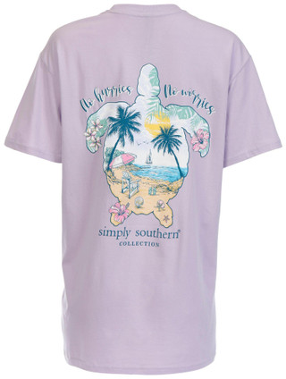 Thumbnail 1: SIMPLY SOUTHERN Simply Southern Juniors Print Short Sleeve Tee 