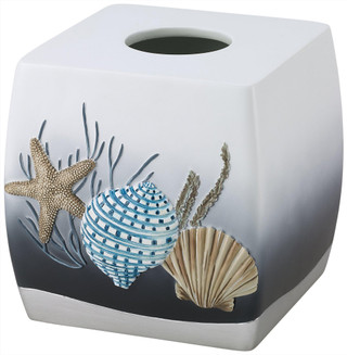 Thumbnail 1: Avanti Avanti Blue Lagoon Tissue Box Cover 