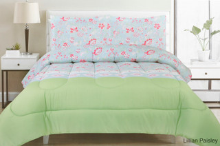 Thumbnail 1: OAK + JUNE Lilian Paisley 2 Pc Comforter Set - Full/Queen 