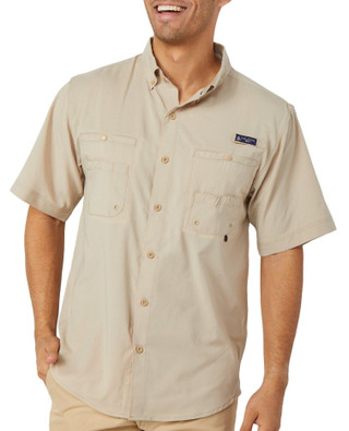 Thumbnail 1: Nautica Nautica Men's Mechanic Woven Tech Button Down Shirt 
