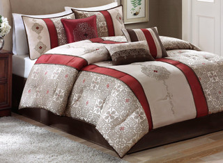 Thumbnail 3: Madison Park Madison Park Donovan 7-pc. Comforter Set 